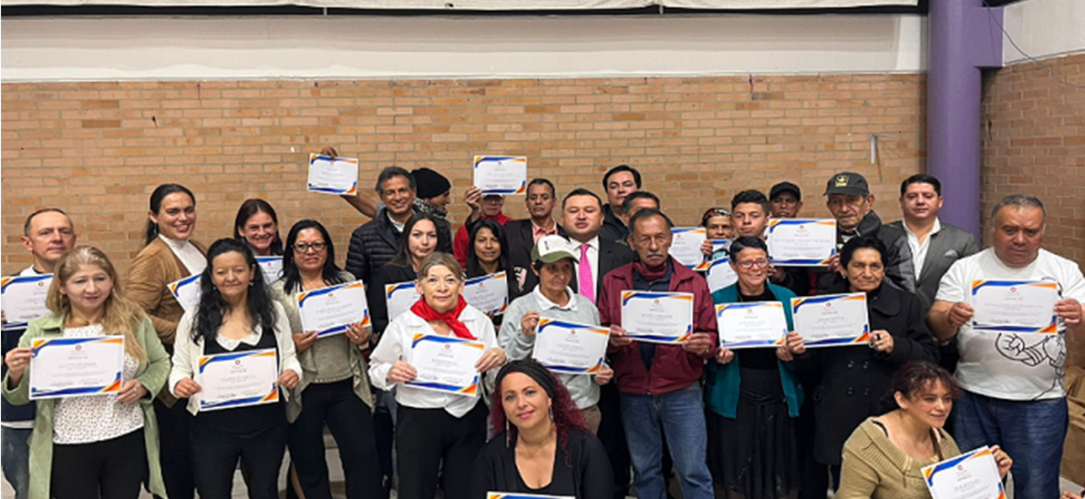 Con éxito se realizó clausura de seminario para los ciudadanos de Ciudad Bolívar 