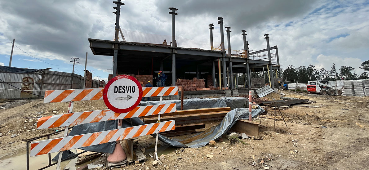 Obra Centro Día Campo Verde visitada por la Contraloría de Bogotá, D.C.