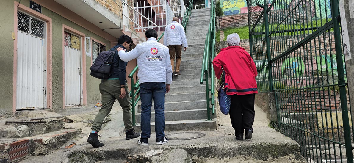 Imagen de habitantes atendidos en la estrategia 'Enruta tu Voz desde Tu Casa’.