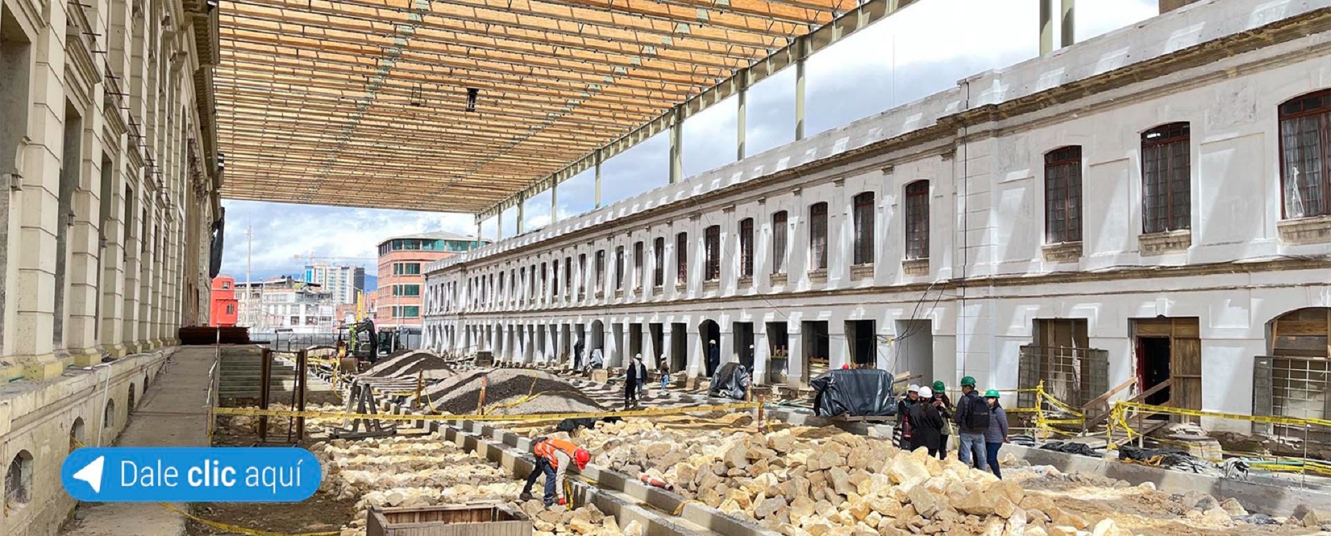 Visita Administrativa a las obras del Bronx Distrito Creativo (centro de Bogotá).