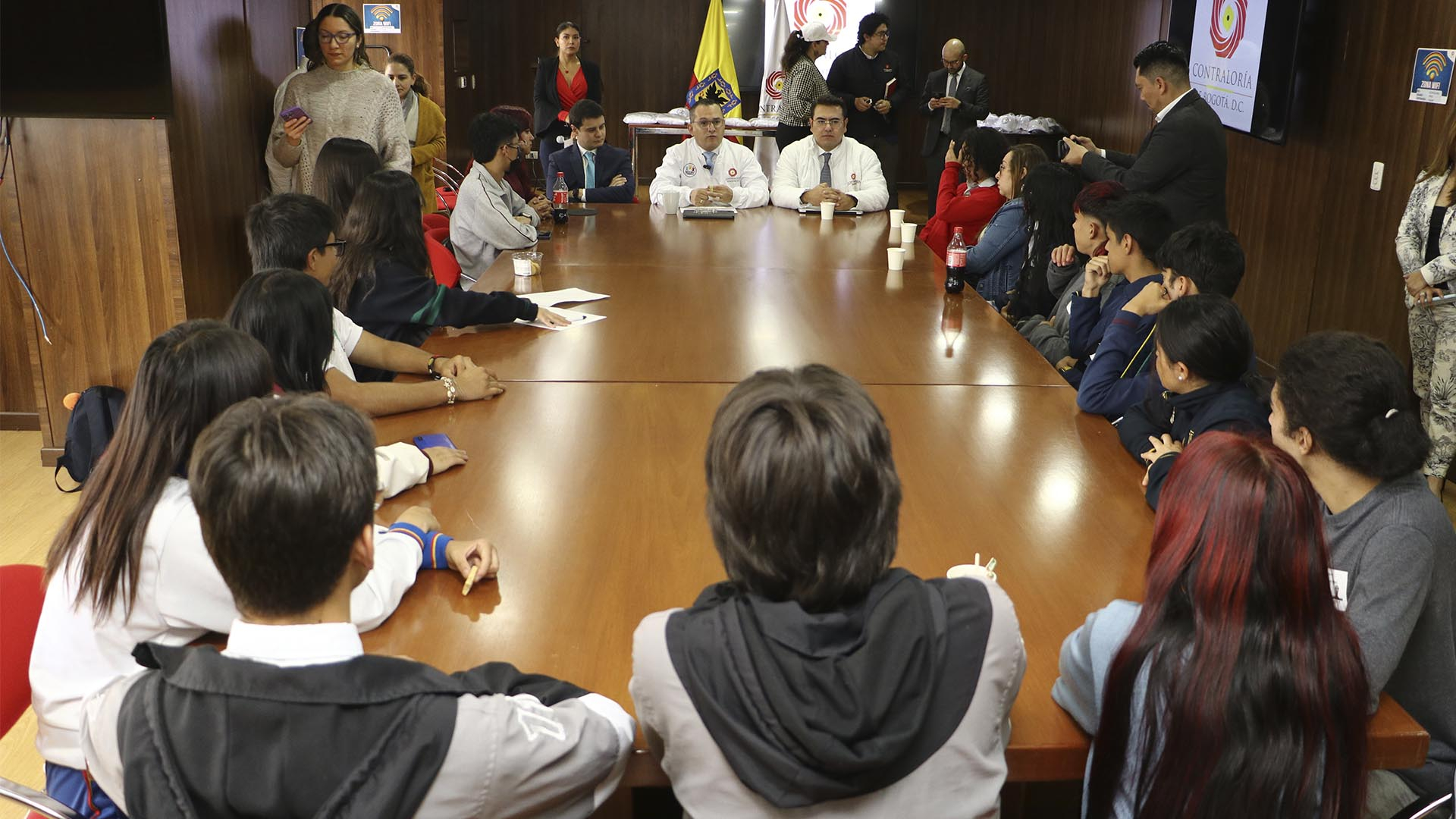Evento de formación y capacitación dirigido a los Contralores Estudiantiles de los colegios públicos.