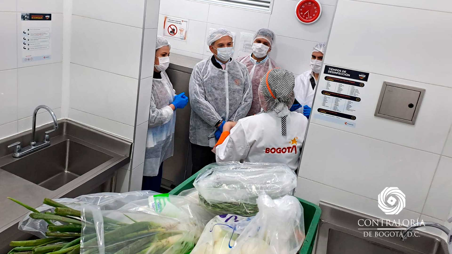 Visita a 27 Instituciones Educativas en Bogotá - Zona de alimentos y refrigeración