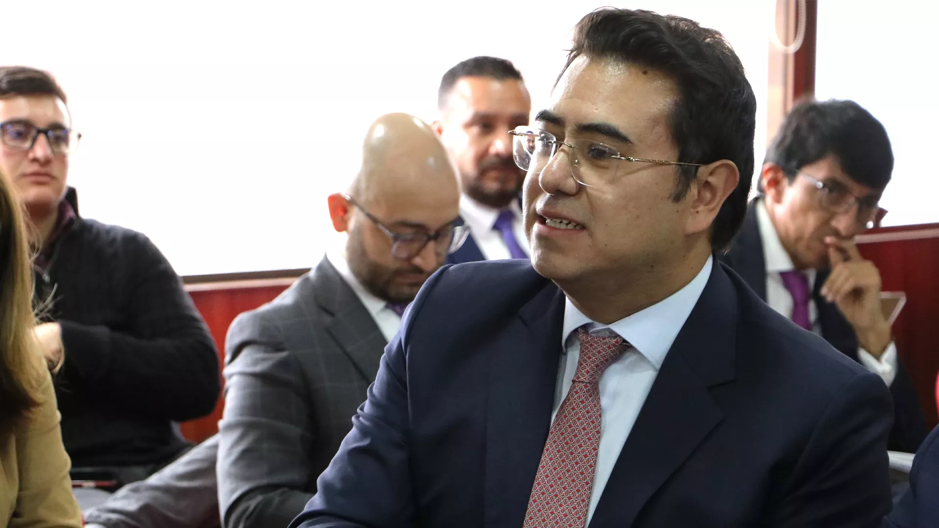 En el Salón de Contralores de la Contraloría de Bogotá D.C. fue instalada la Red Distrital de Contralores Estudiantiles 2024, evento que fue liderado por el contralor, Julián Ruiz; el director de Participación Ciudadana, David José Valencia; el director de Educación, Andrés Rojas; y el subsecretario de Participación Ciudadana de la Secretaría de Educación, Diego Escallón.