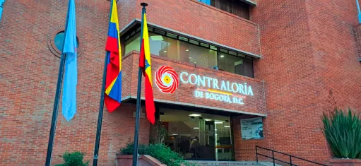 Fachada de la Contraloría de Bogotá, ubicada en la Carrera 32 A No. 26 A 10