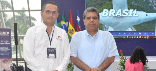 Imagen del Contralor de Bogotá y del Contralor General de la República.